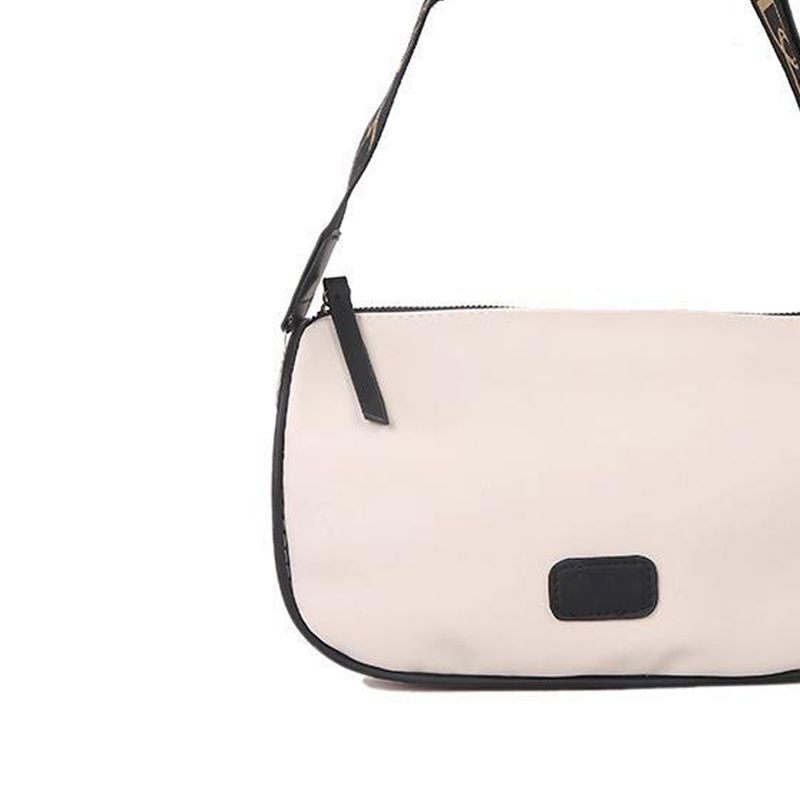 Women One Shoulder Messenger Bag Fashionable Simple Pure Color Bag Ladies Casual Bags Black