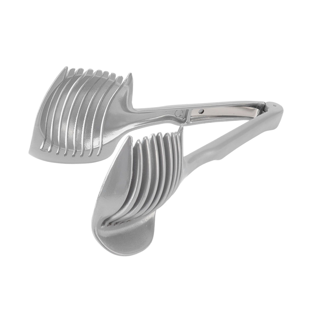 Lemon Slice Tool Aluminium Alloy Durable Eco Friendly Tongs Design Lemon Slice Cutter for Tomato Onion Lemon