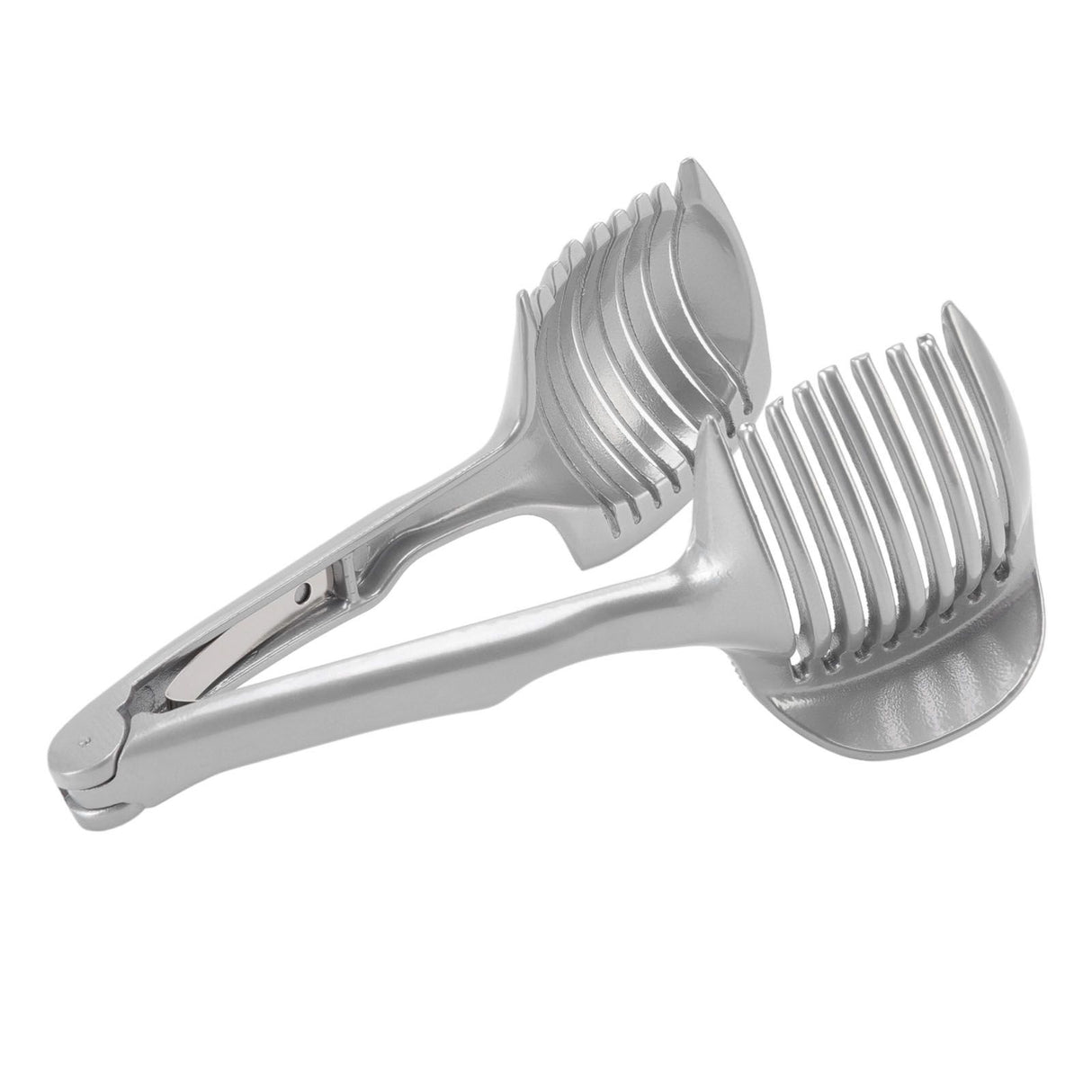 Lemon Slice Tool Aluminium Alloy Durable Eco Friendly Tongs Design Lemon Slice Cutter for Tomato Onion Lemon