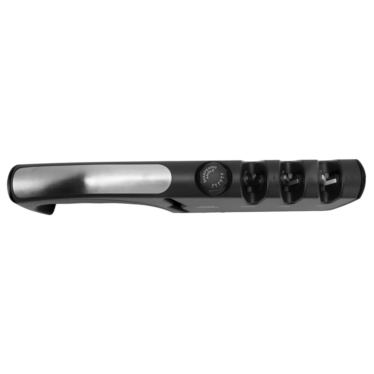 Knife Sharpener Diamond Black Ergonomic Multifunctional Adjustable 3 Stages Kitchen Tool Black