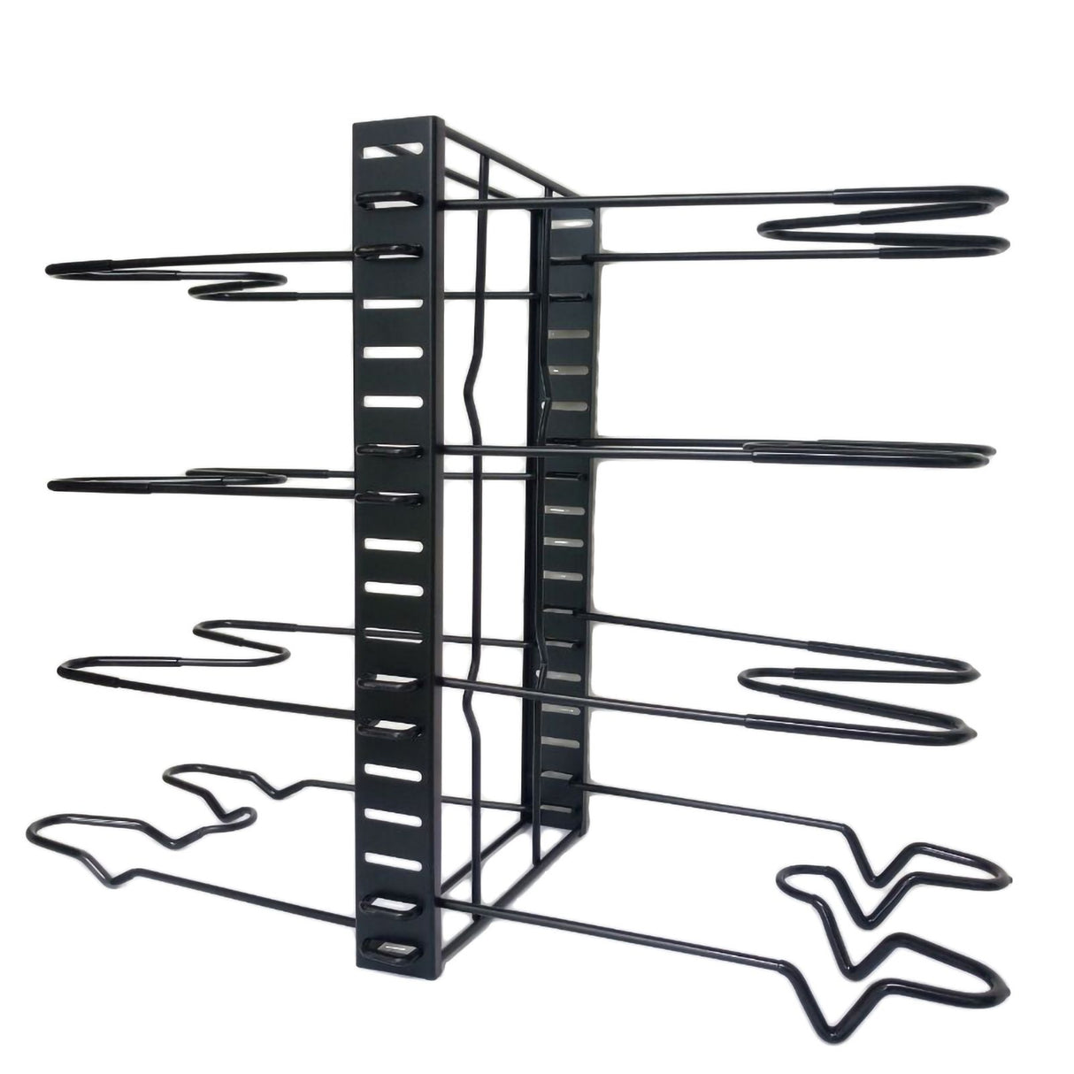 Multi Layer Pot Shelf Thicken Iron Art Pot Holder for Cutting Board Chopping Board Pot Cover 8 Layers