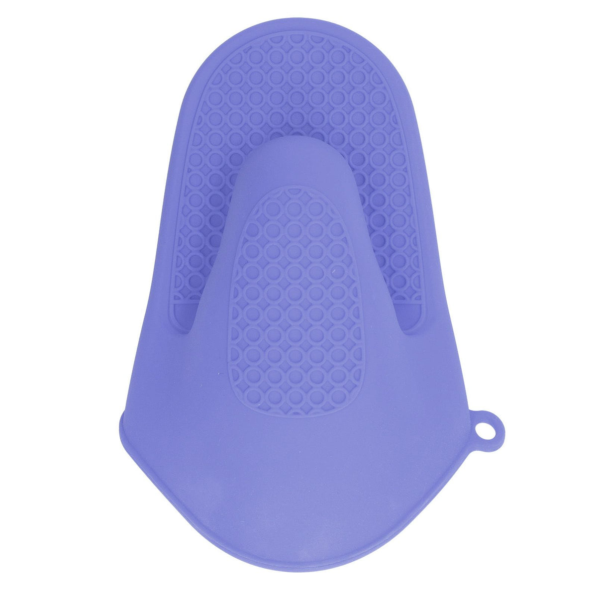 2pcs Oven Mitts Mini Silicone Thickened Anti Scalding Cooking Pinch Mitts for Kitchen Purple