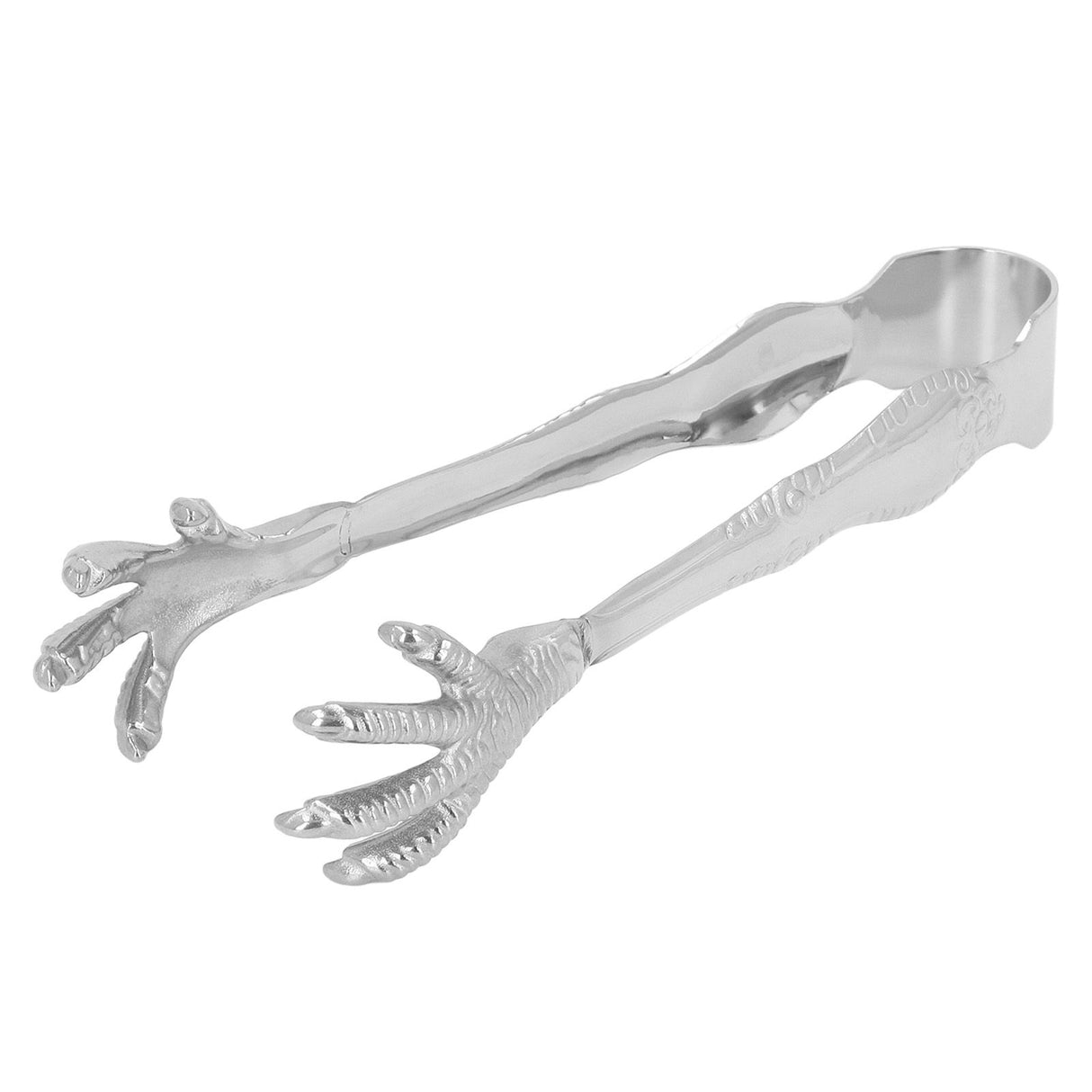 Eagle Claw Style Ice Tongs Food Grade Stainless Steel Prevents Slipping Ice Tongs for Home Bar Sugar Cubes Ice Cubes