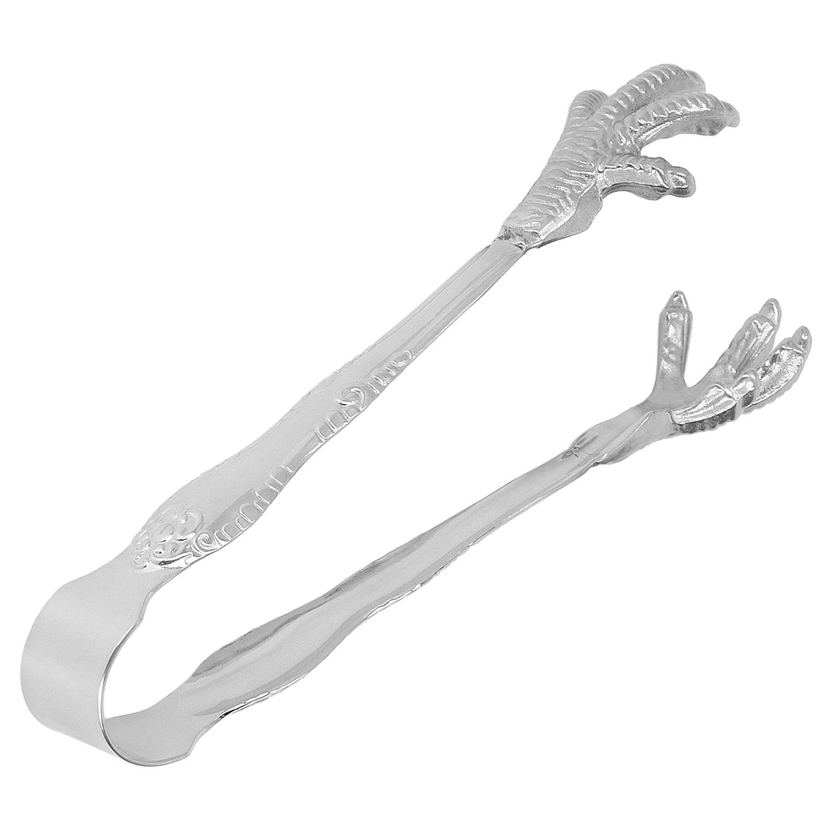Eagle Claw Style Ice Tongs Food Grade Stainless Steel Prevents Slipping Ice Tongs for Home Bar Sugar Cubes Ice Cubes