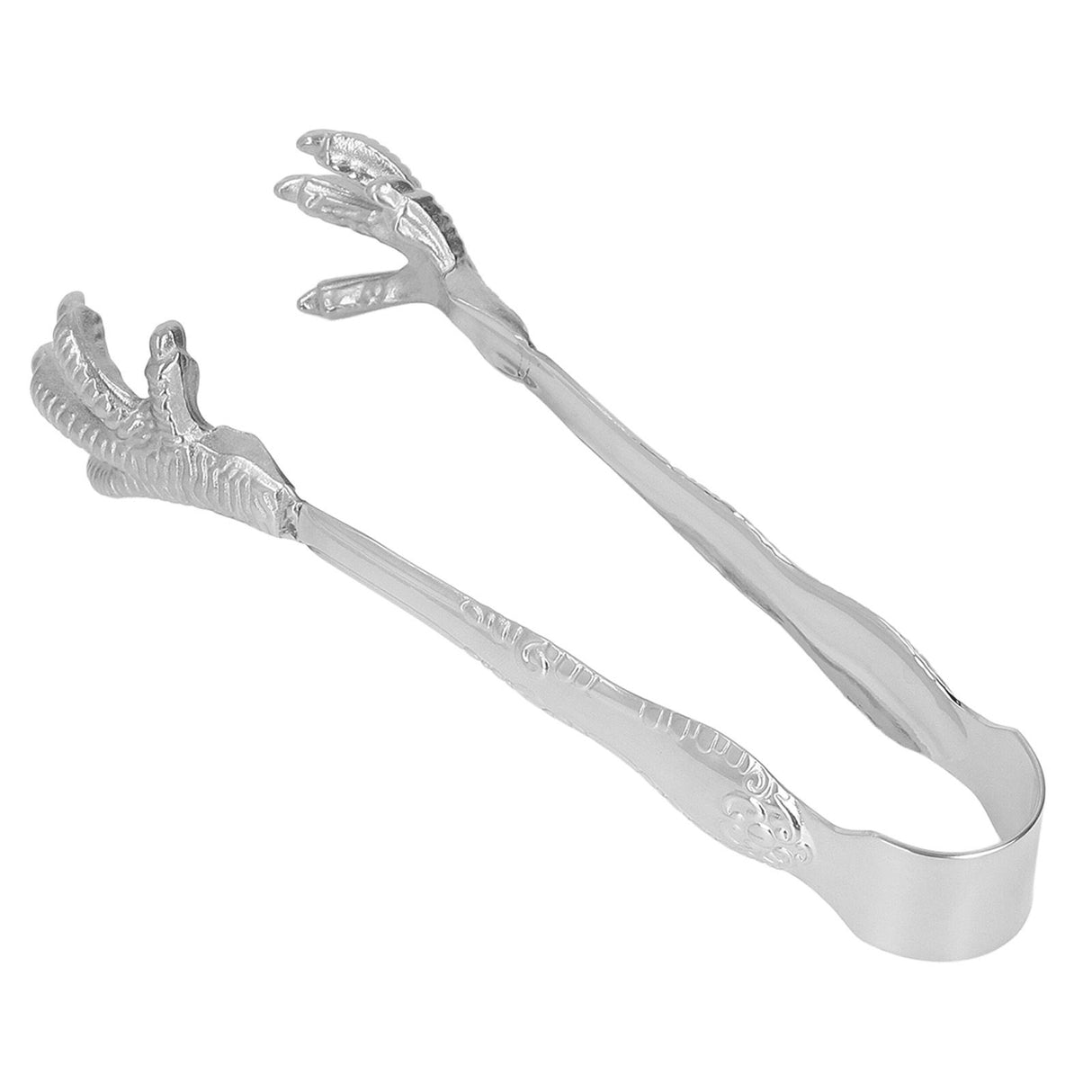 Eagle Claw Style Ice Tongs Food Grade Stainless Steel Prevents Slipping Ice Tongs for Home Bar Sugar Cubes Ice Cubes