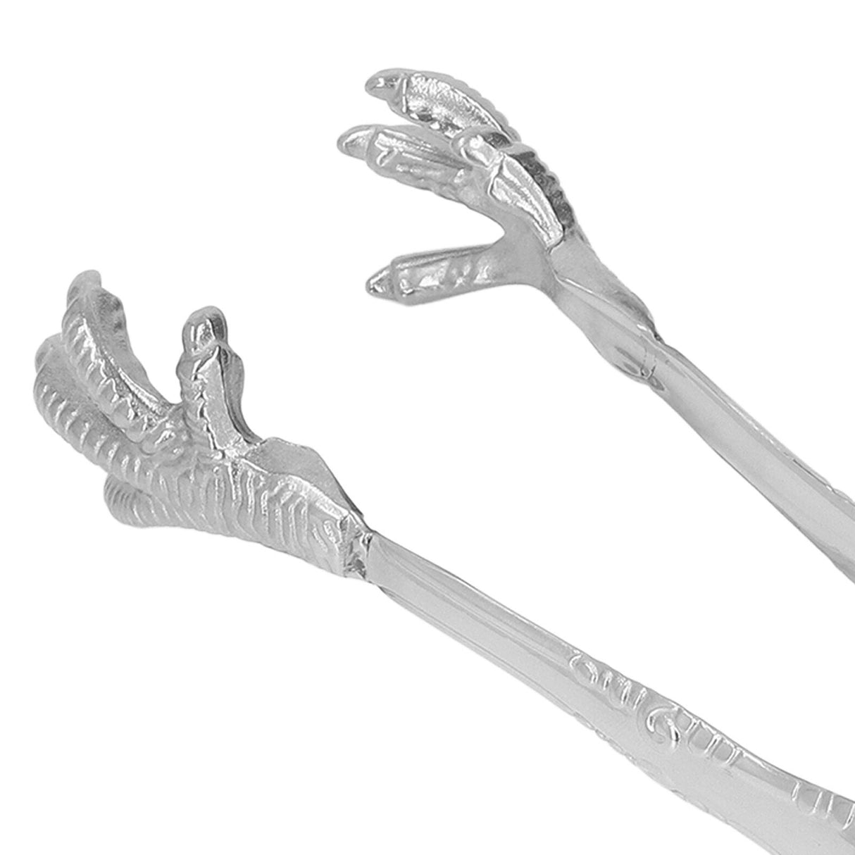 Eagle Claw Style Ice Tongs Food Grade Stainless Steel Prevents Slipping Ice Tongs for Home Bar Sugar Cubes Ice Cubes