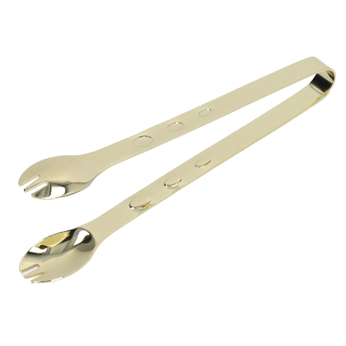 Stainless Steel Ice Tongs Food Grade Prevents Slipping Sugar Food Kitchen Tweezers for Household Foods Gold Plated