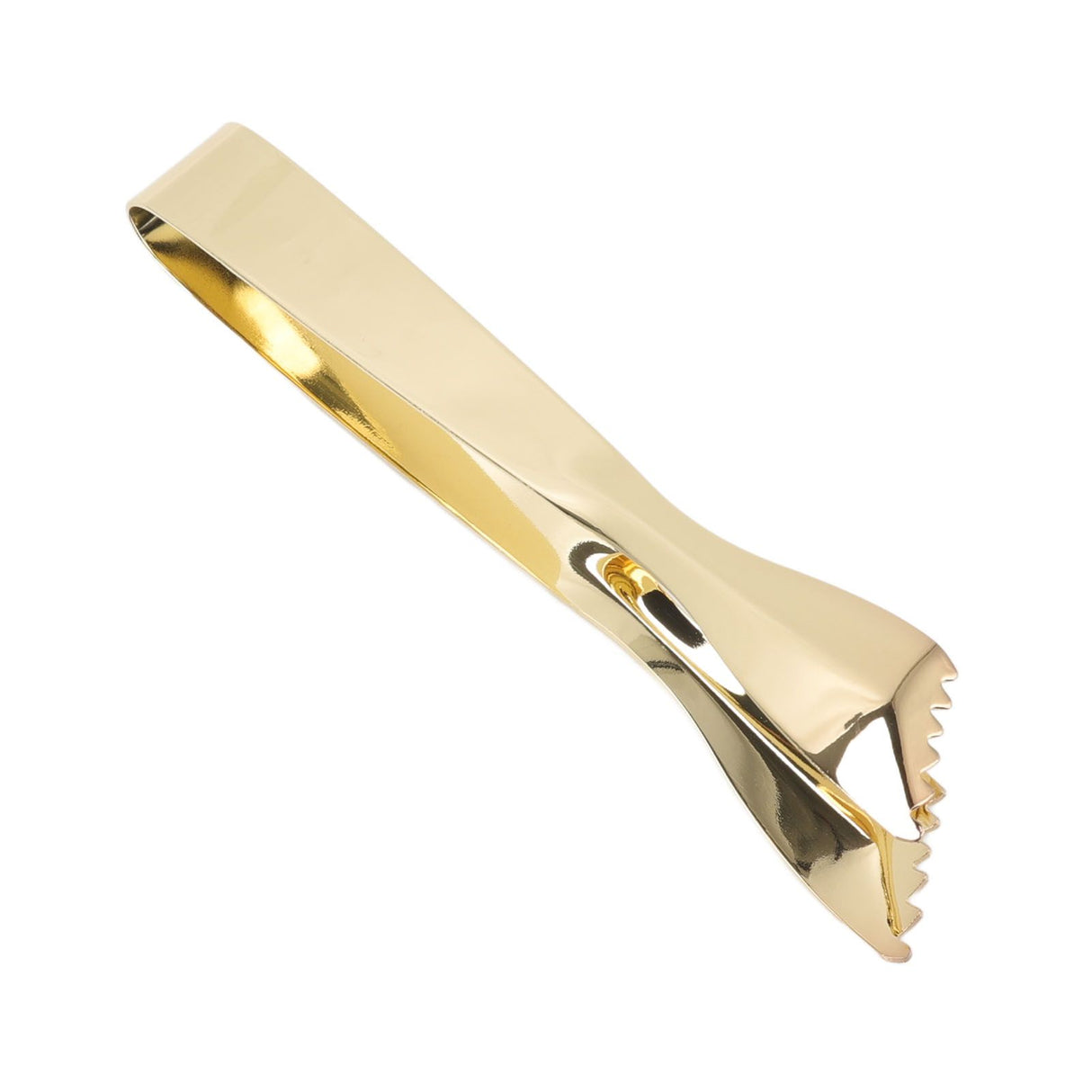 Ice Tongs Food Grade Thicken Stainless Steel Prevents Slipping Sugar Food Tweezers for Home Kitchen Bar Gold Plated