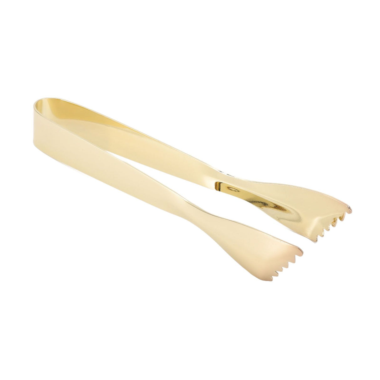 Ice Tongs Food Grade Thicken Stainless Steel Prevents Slipping Sugar Food Tweezers for Home Kitchen Bar Gold Plated