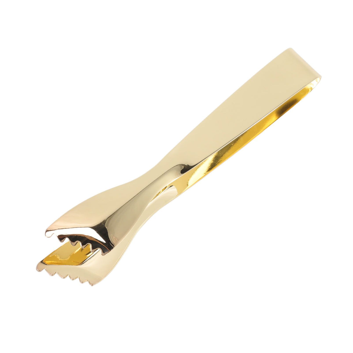 Ice Tongs Food Grade Thicken Stainless Steel Prevents Slipping Sugar Food Tweezers for Home Kitchen Bar Gold Plated