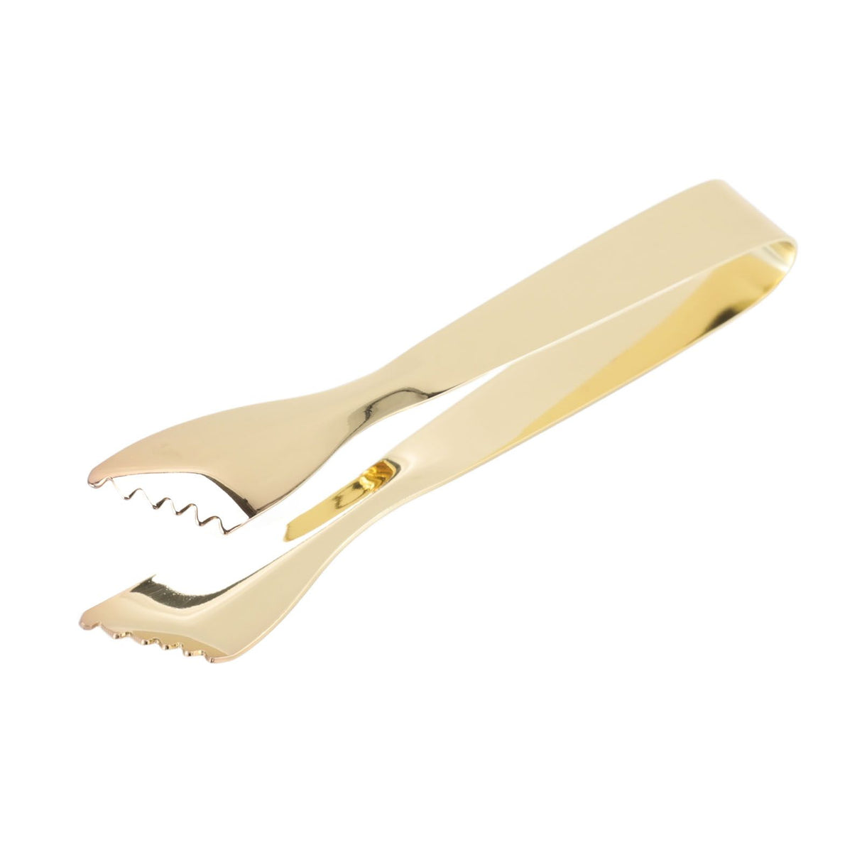 Ice Tongs Food Grade Thicken Stainless Steel Prevents Slipping Sugar Food Tweezers for Home Kitchen Bar Gold Plated