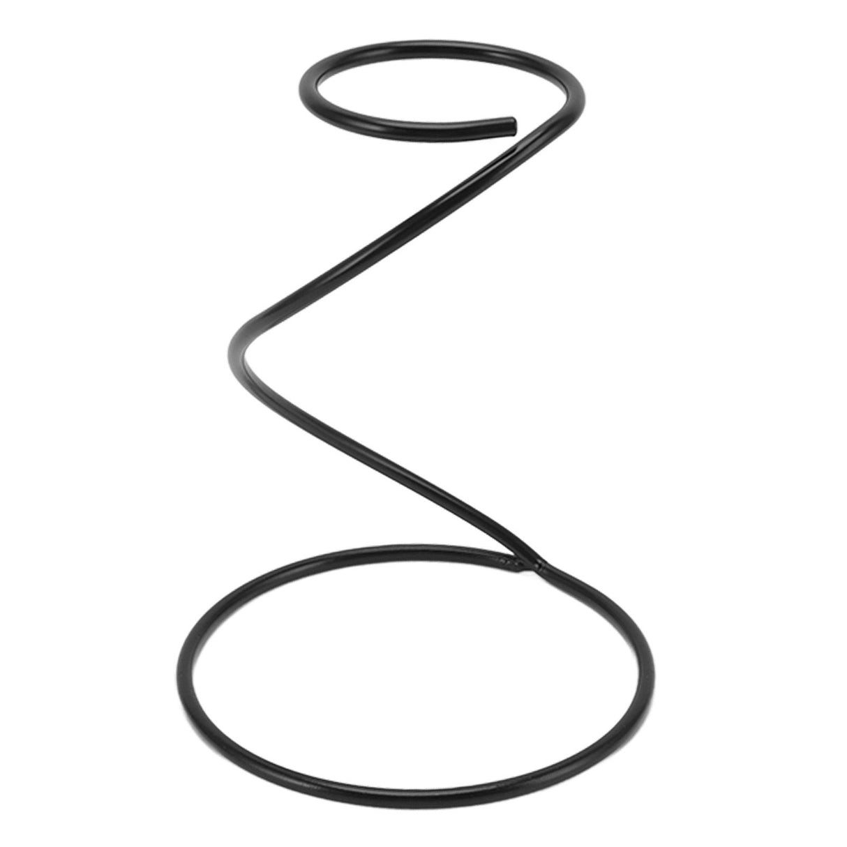 Black Spiral Coffee Dripper Stand Metal Filter Frame Holder Rack Hand Drip Pour Over Coffee Brewer Holder