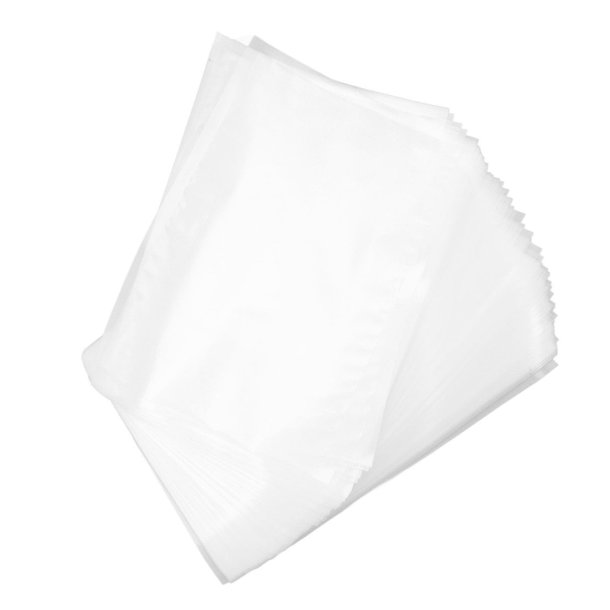 100pcs Textured Vacuum Bag Mesh Roll Food Packaging Bag Vacuum Sealer Bags for Vegetable Fruit Storage 20x30cm