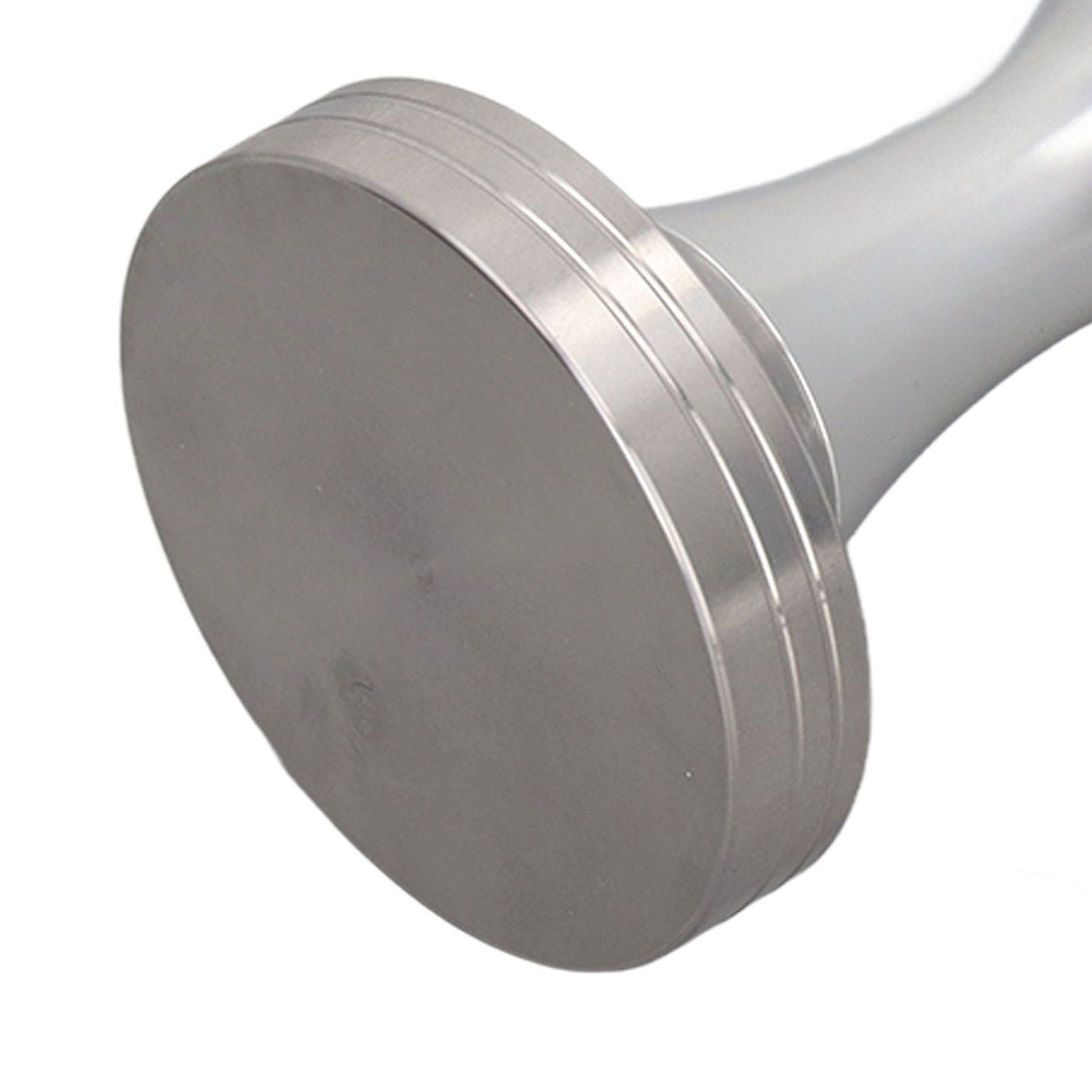 Coffee Tamper Food Grade Stainless Steel Crystal Ball Coffee Powder Hammer for Kitchen Shop Silver Pillar 51mm/2in