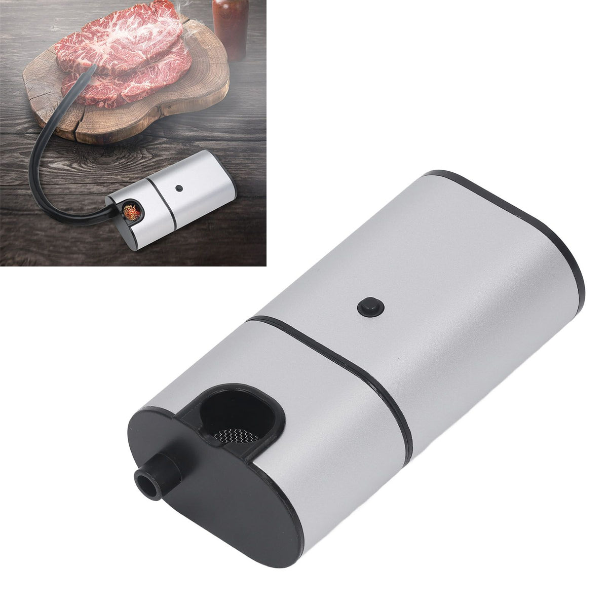 Smoke Infuser Aluminum Alloy Zinc Alloy Handheld Molecular Gastronomy Accessories for Cheese Cocktail Seafood