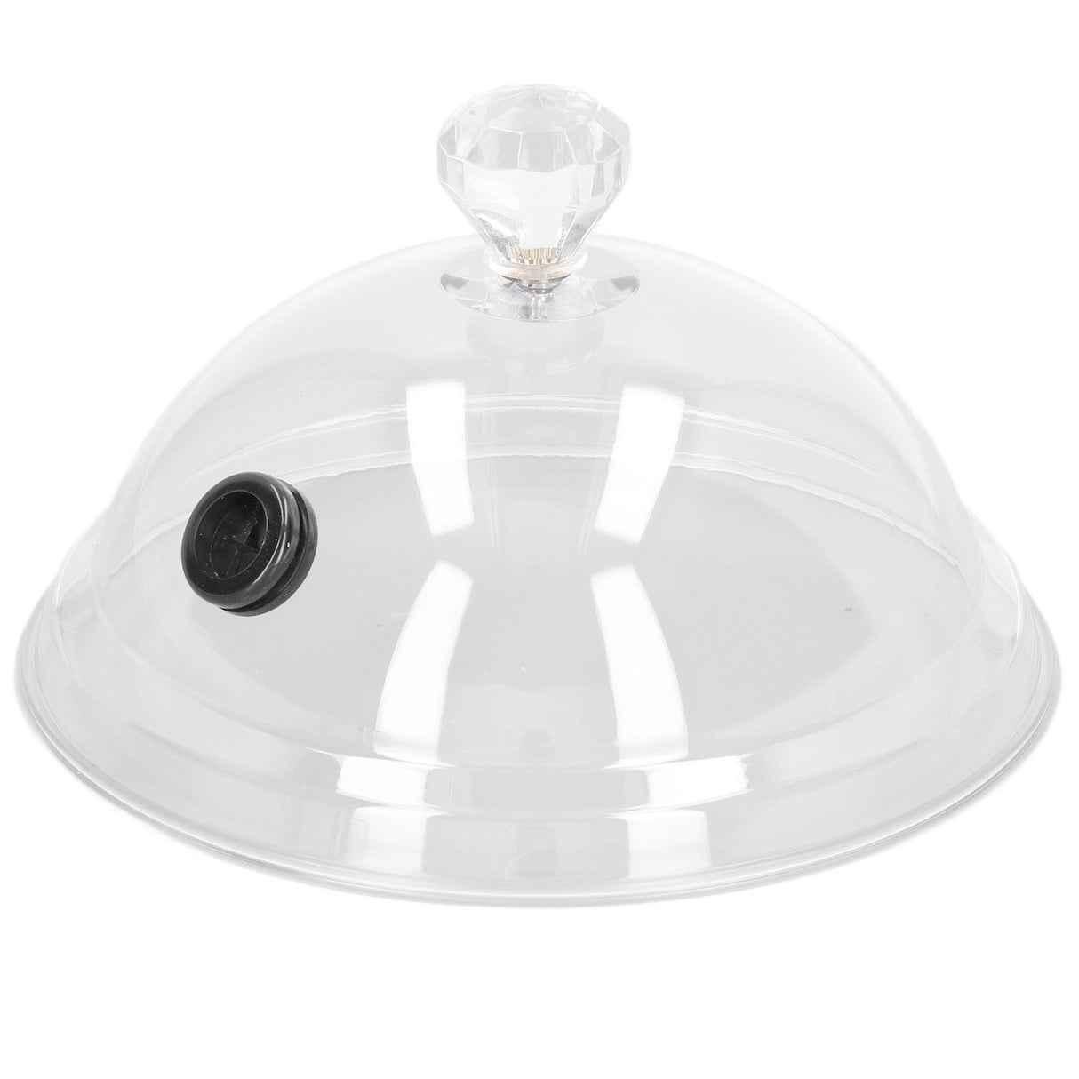 Home Smoking Dome Cover Kitchen Cooking Smoke Acrylic Hood Smoke Infuser Cloche Lid for Smoker Sprayer Plates Bowls