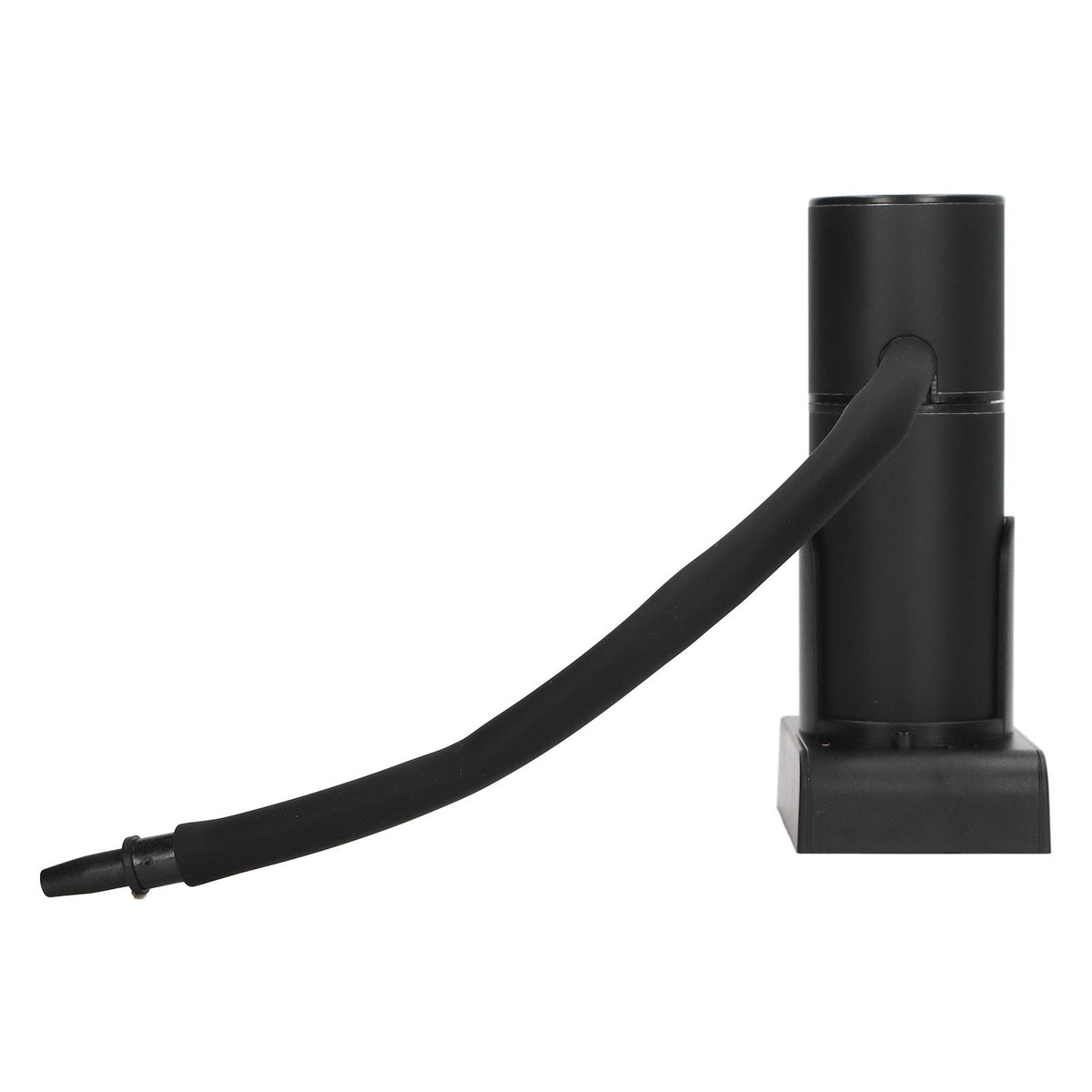 Drink Cocktail Smoker Adjustable Gear Aluminum and Zinc Alloy Handheld Smoke Infuser Kit for Kitchen Black
