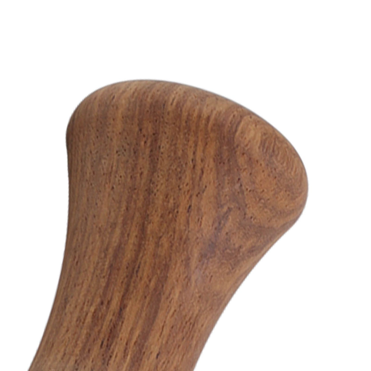 Coffee Tamper Stainless Steel Flat Bottom Coffee Hand Tamping Tool with Wooden Handle 58mm/2.3in