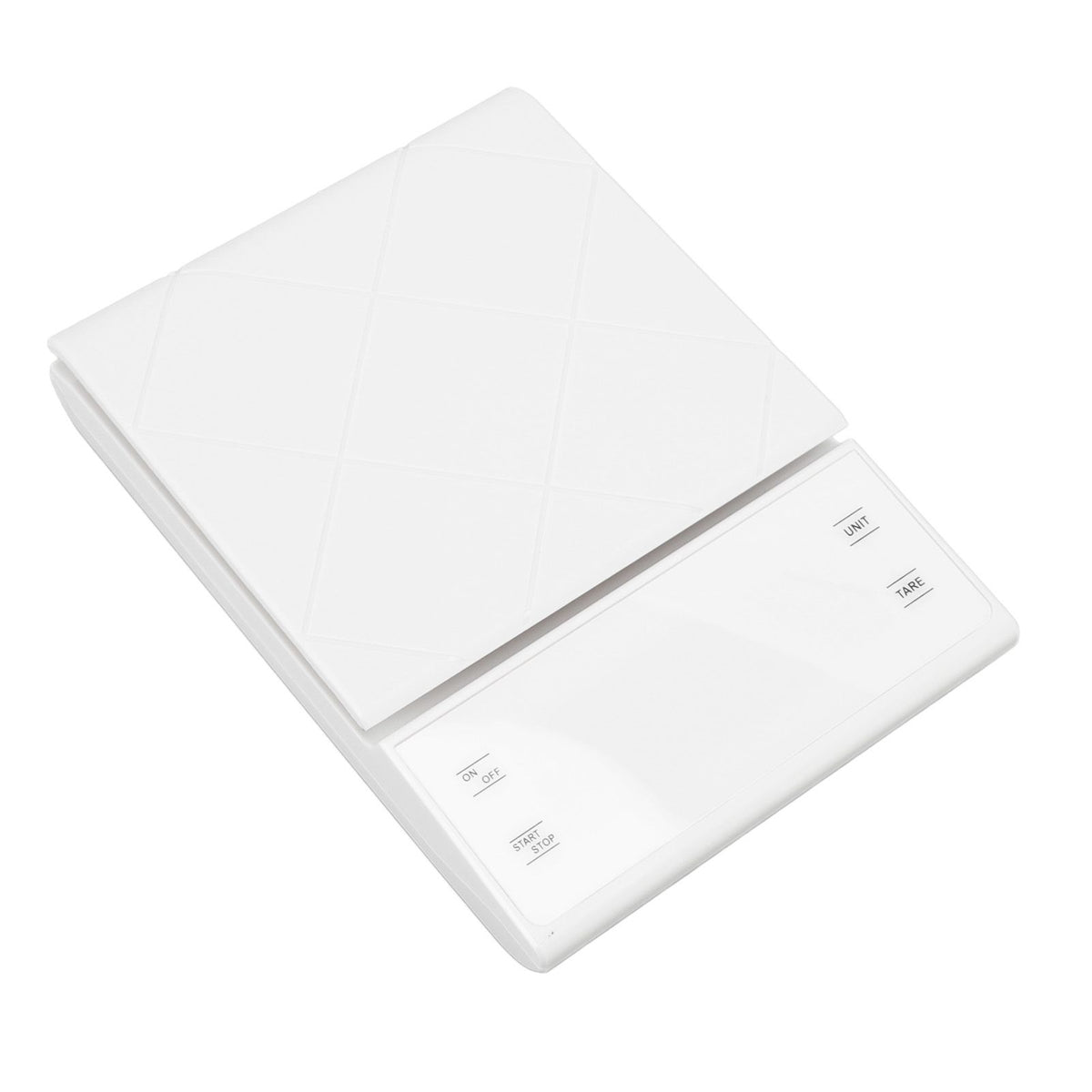 Digital Kitchen Scale 0.1g High Accuracy Battery Powered Electronic Jewelry Scale for Food Ingredients White