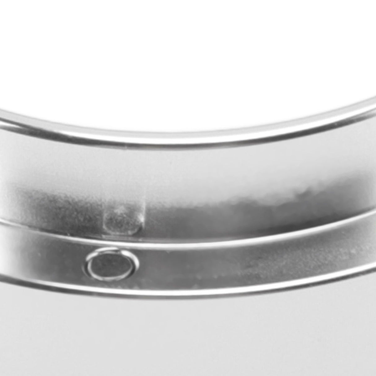53mm Coffee Dosing Funnel Aluminum Alloy Magnetic Coffee Powder Dosing Ring Anti Flying Powder Receiving Ring Silver
