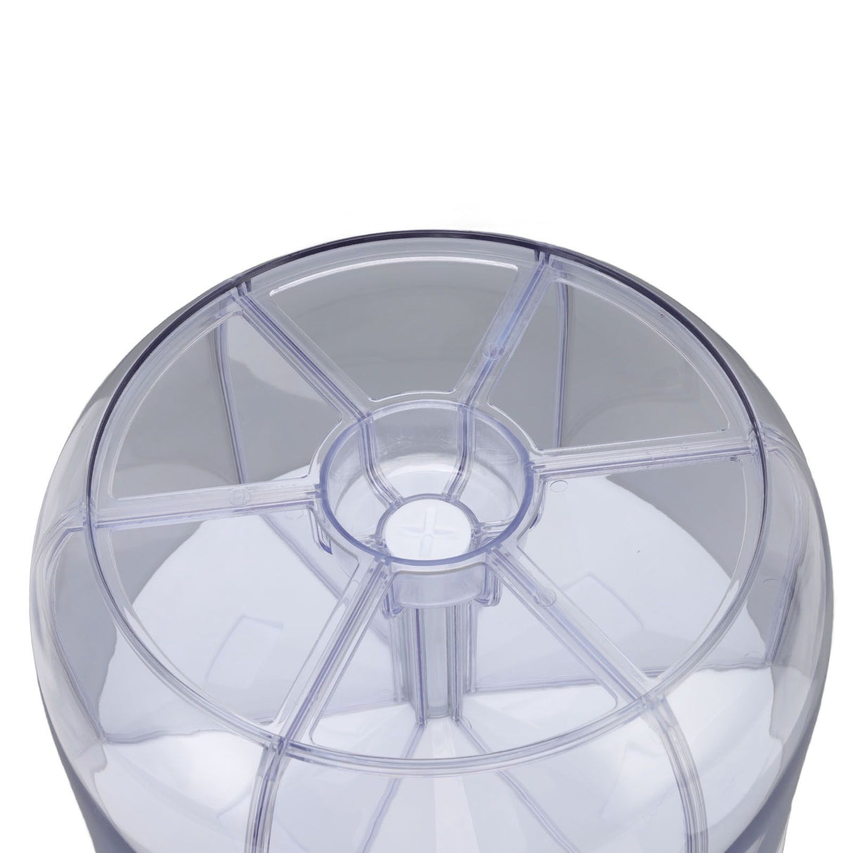 Grain Dispenser 6 Grids PP Rotation Insect Proof Grain Storage Organization for Home Kitchen 10kg