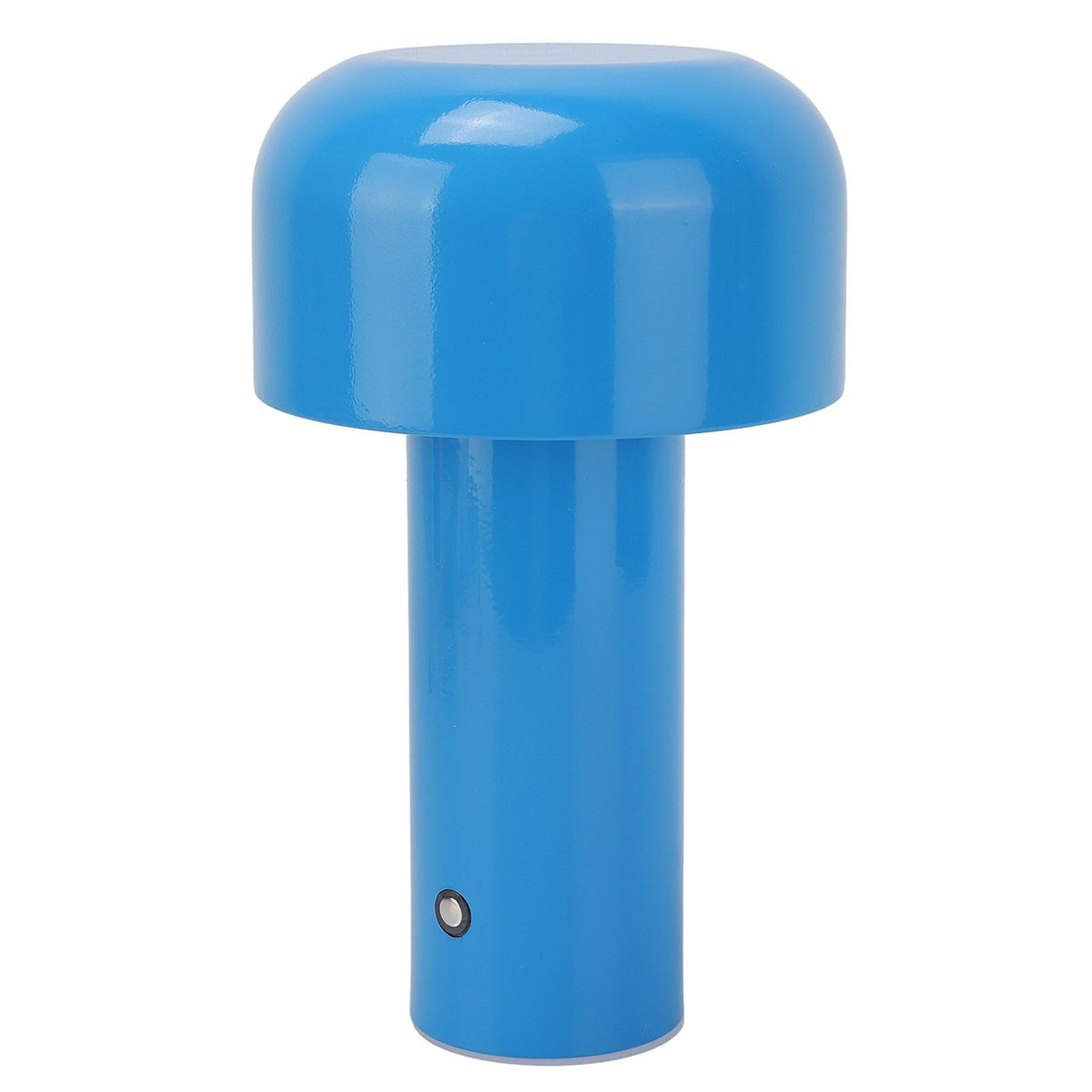 Mushroom Table Lamp 3 Color Dimming USB Charging Desk Lamp Touch Sensitive Mushroom Lamp for Restaurant Camping Blue