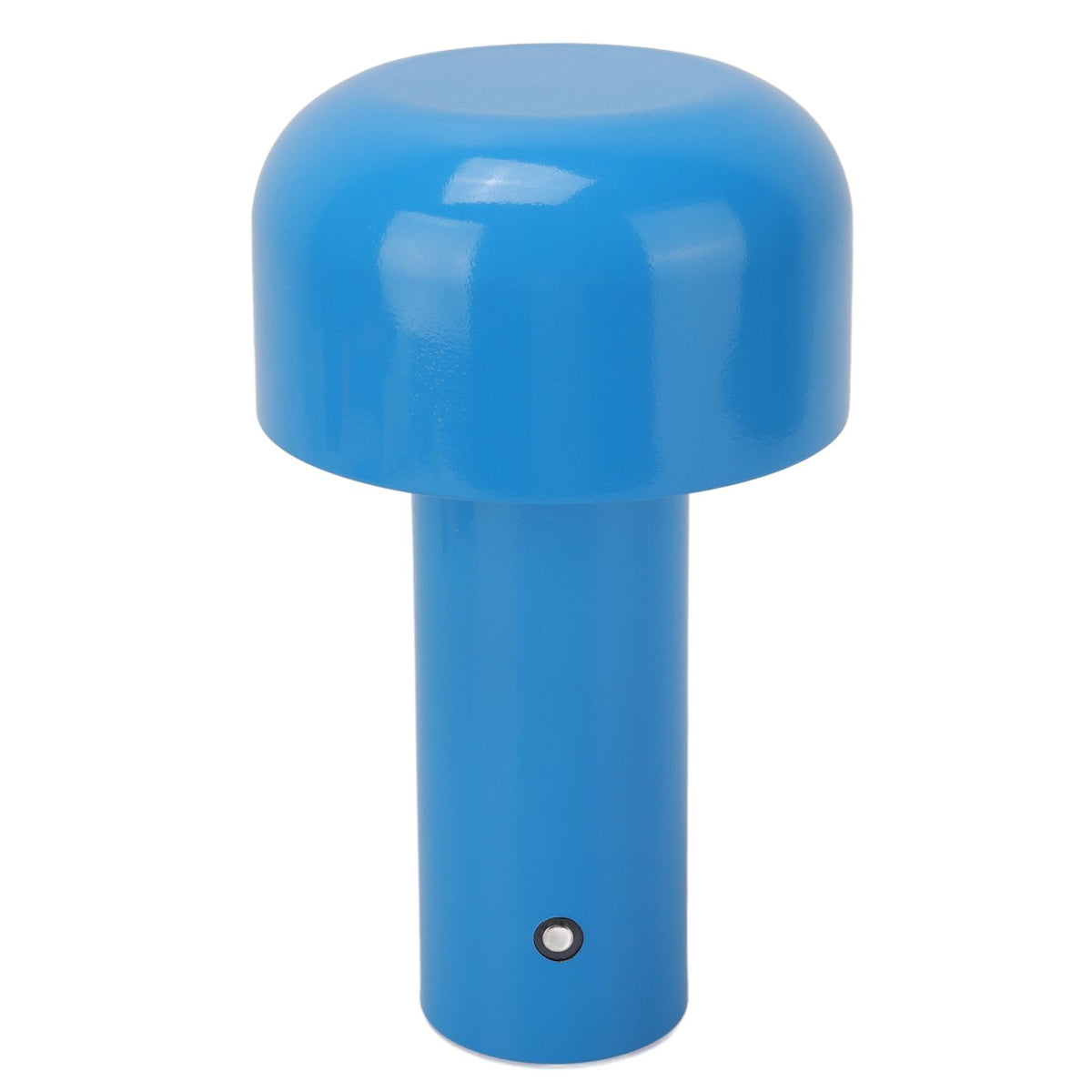 Mushroom Table Lamp 3 Color Dimming USB Charging Desk Lamp Touch Sensitive Mushroom Lamp for Restaurant Camping Blue