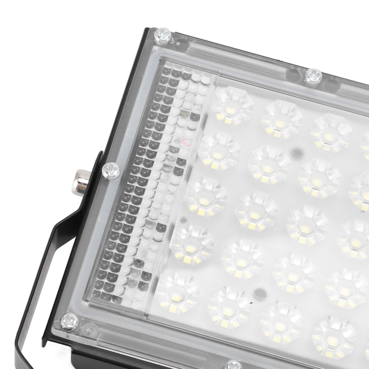 LED Flood Light 50W IP66 Waterproof 6000K White LED 180 Degrees Adjustment Outdoor Flood Light for Yard Balcony Outdoor