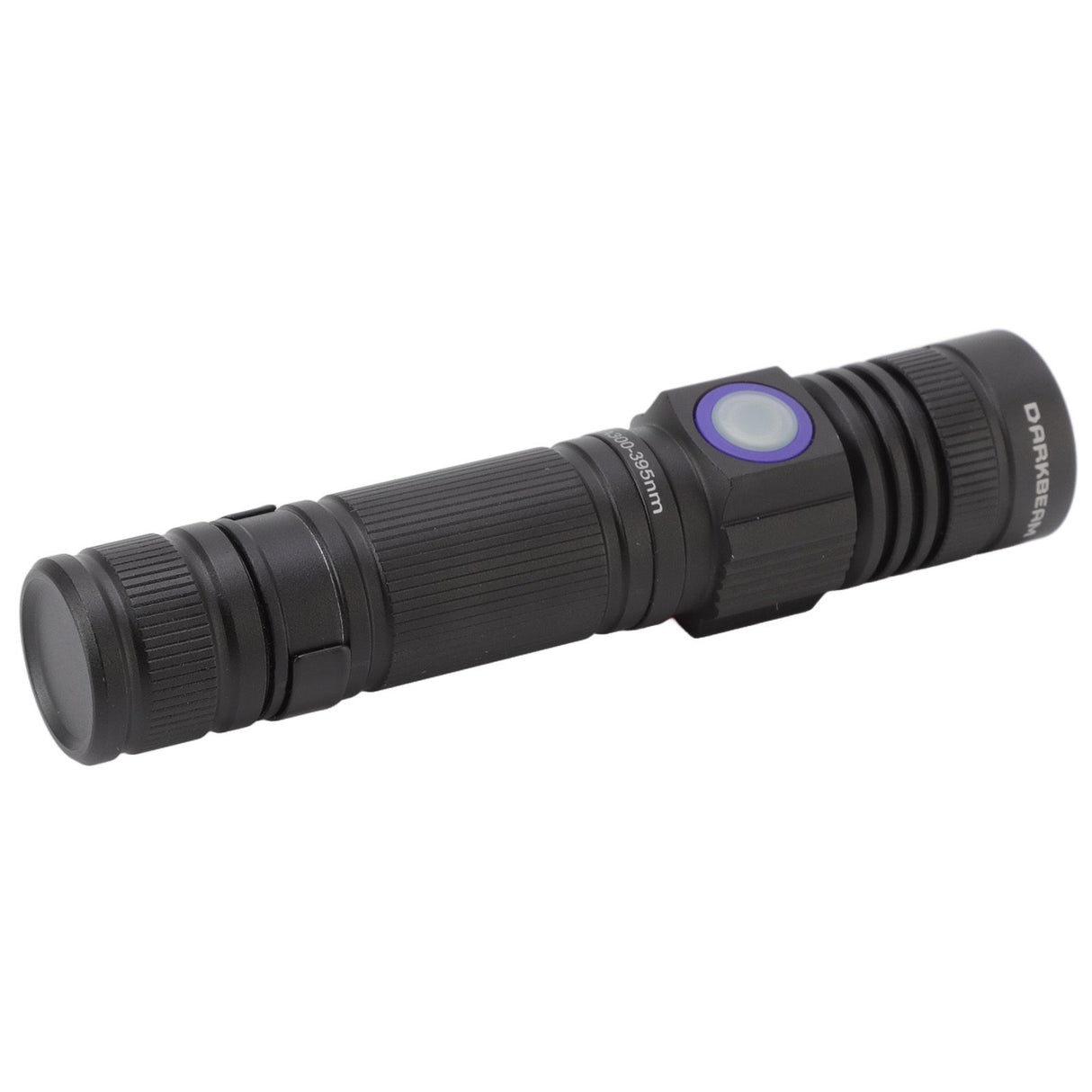 Ultraviolet Flashlight Zoomable UV Detection Lamp Waterproof LED Flashlight 300‑395nm Wavelength