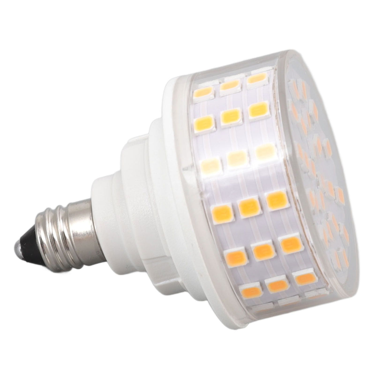 E11 LED Lamp ABS 10W 1000LM Flicker Free Corn Lamp for Ceiling Table Cabinet Lamp 85‑265V Warm Light