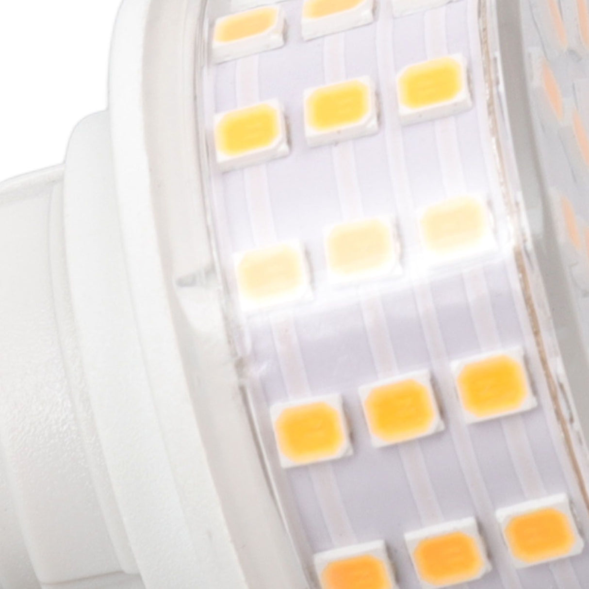 E11 LED Lamp ABS 10W 1000LM Flicker Free Corn Lamp for Ceiling Table Cabinet Lamp 85‑265V Warm Light