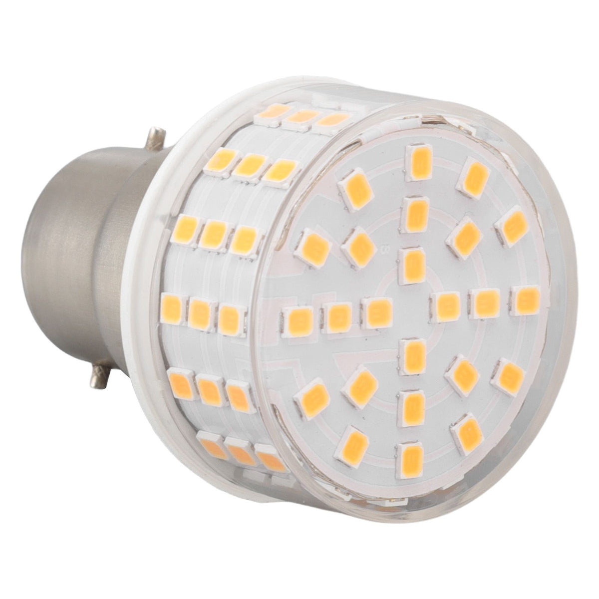 B22 LED Corn Lamp ABS 10W 1000LM Flicker Free Energy Saving Light for Ceiling Table Cabinet AC 85‑265V Warm Light