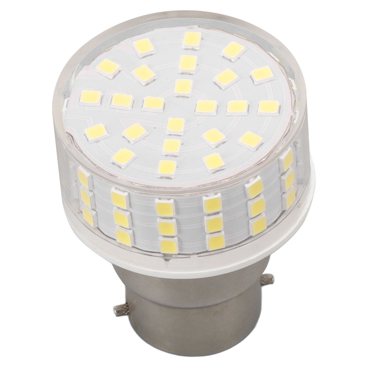 B22 LED Corn Lamp ABS 10W 1000LM Flicker Free Energy Saving Light for Ceiling Table Cabinet AC 85‑265V White Light