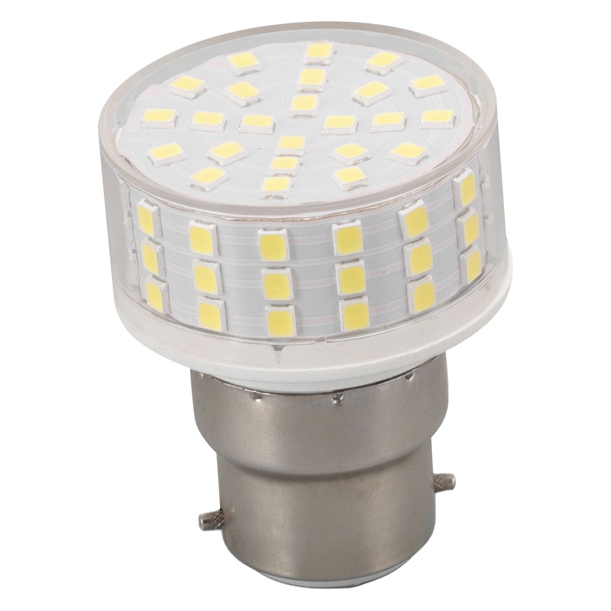 B22 LED Corn Lamp ABS 10W 1000LM Flicker Free Energy Saving Light for Ceiling Table Cabinet AC 85‑265V White Light