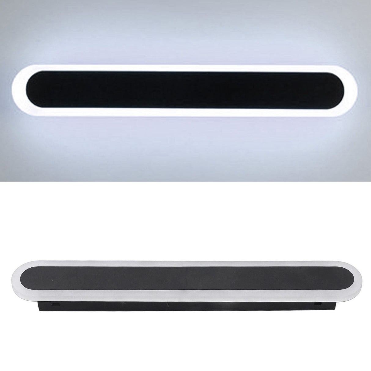 Long Strip Wall Light Eye Protection Modern Decorative LED Wall Lamp for Living Room Bedroom Hallway 85‑265V White Light