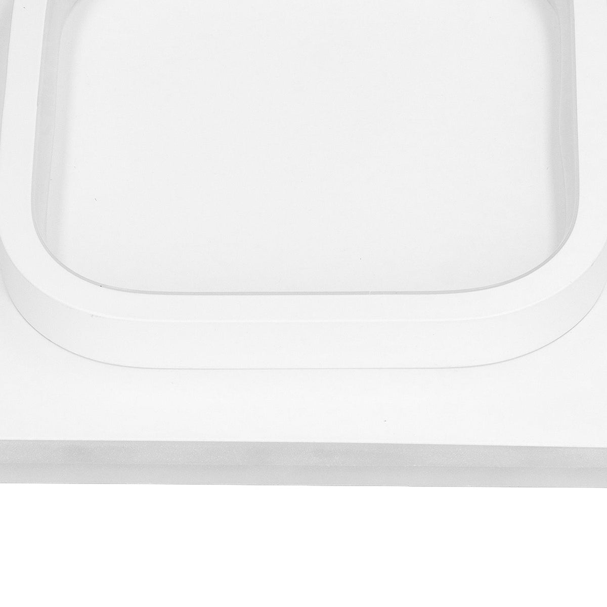 LED Ceiling Light Square 20W Ceiling Light Wall Lamp Aisle Lamp 85‑265V for Bedroom Living Room Corridor White White Light