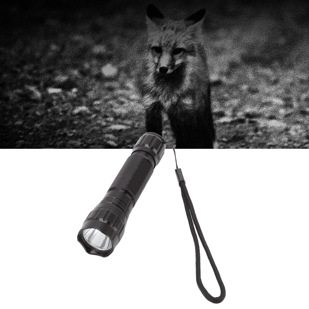 Mini Infrared LED Flashlight Handheld Waterproof 850nm IR Night Vision Flashlight for Hunting