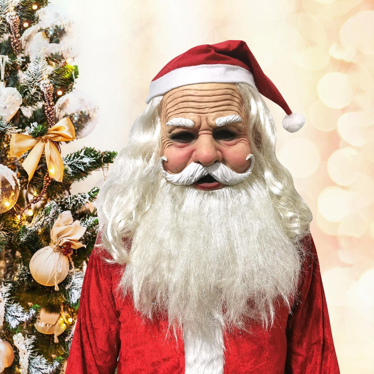 Grandma Christmas Headgear Christmas Headdress Decoration Holiday Soft Latex Adult Headgear Xmas Gifts Party Cospaly Props