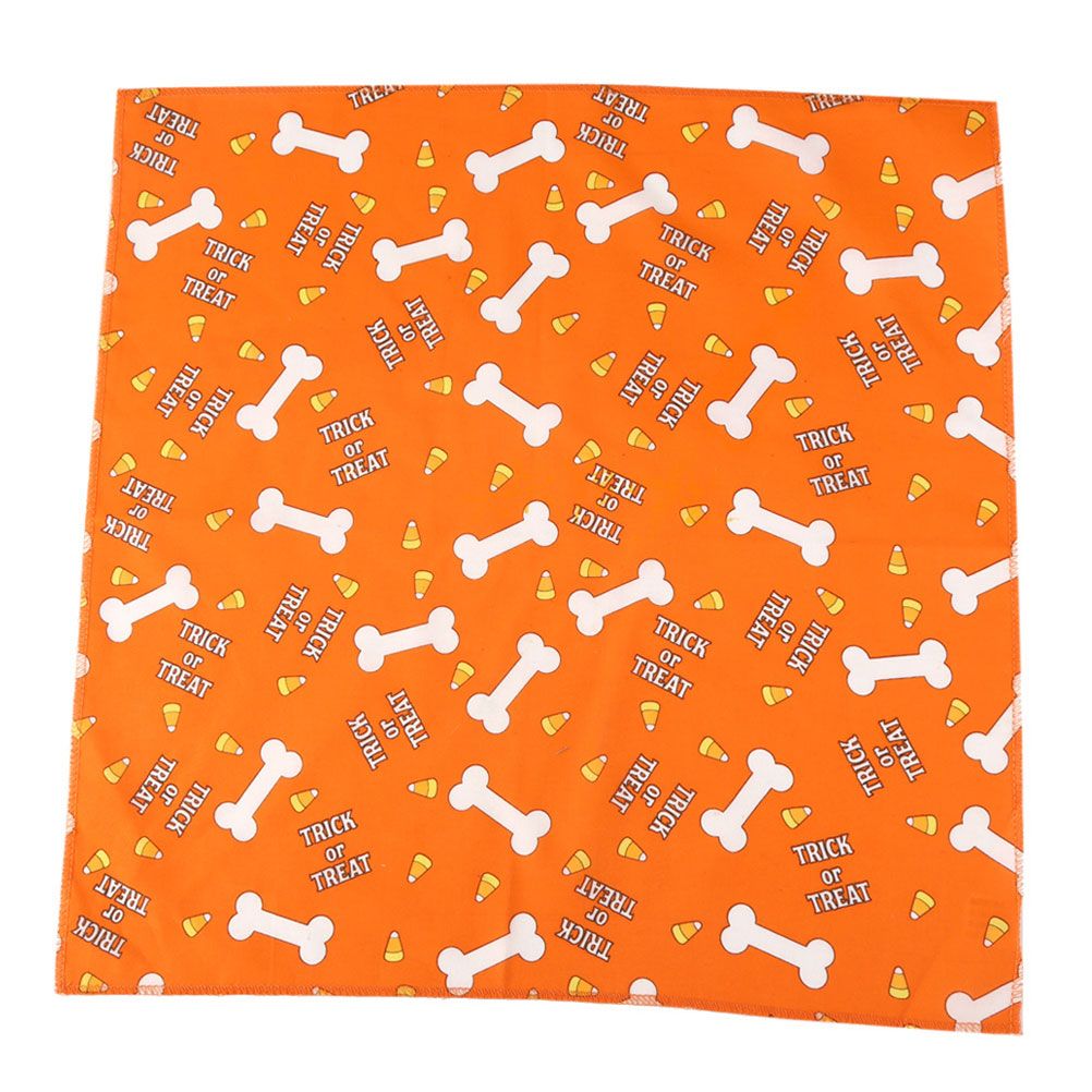 Halloween Dog Bandanas Pet Collar Bandana Pet Scarf Neckerchief Washable Dog Bibs for Dog and Cat