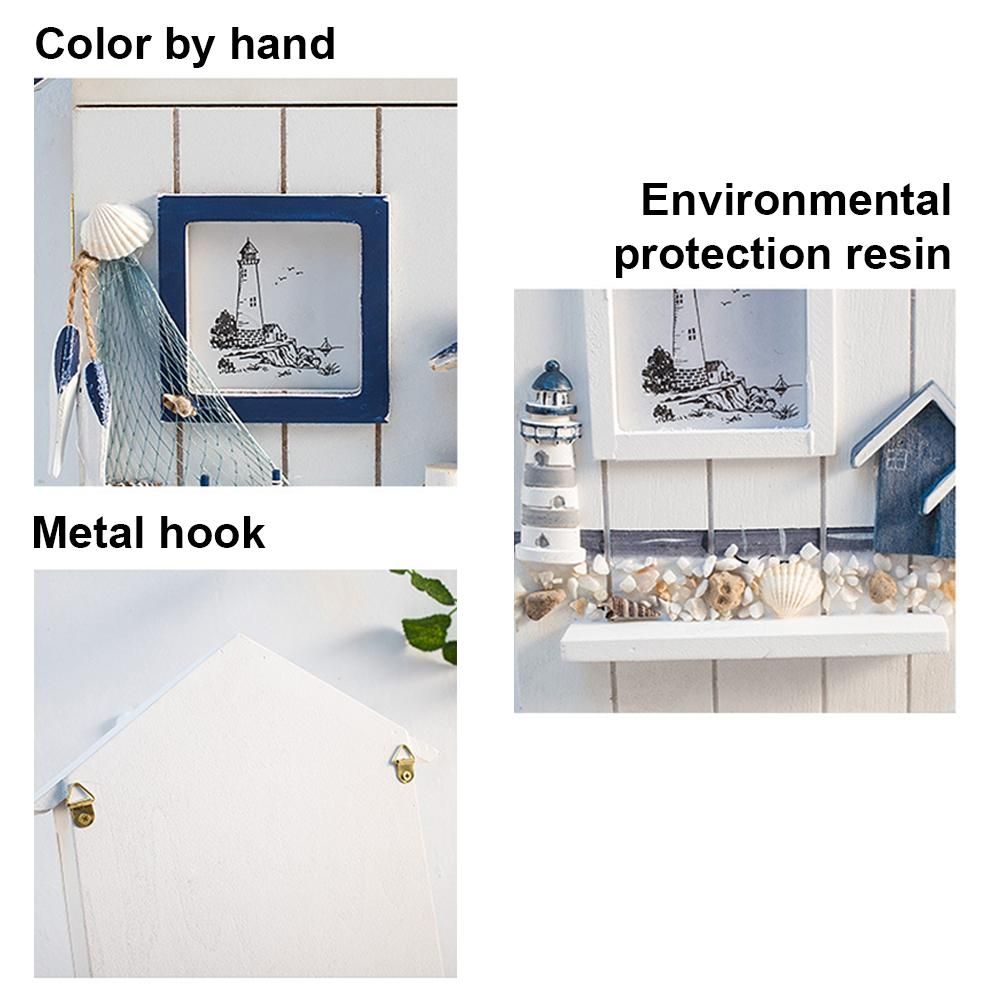 Wood Keys Box Wall Mounted Sundries Holders Practical Convenient Key Holder Storage Box Cabinet
