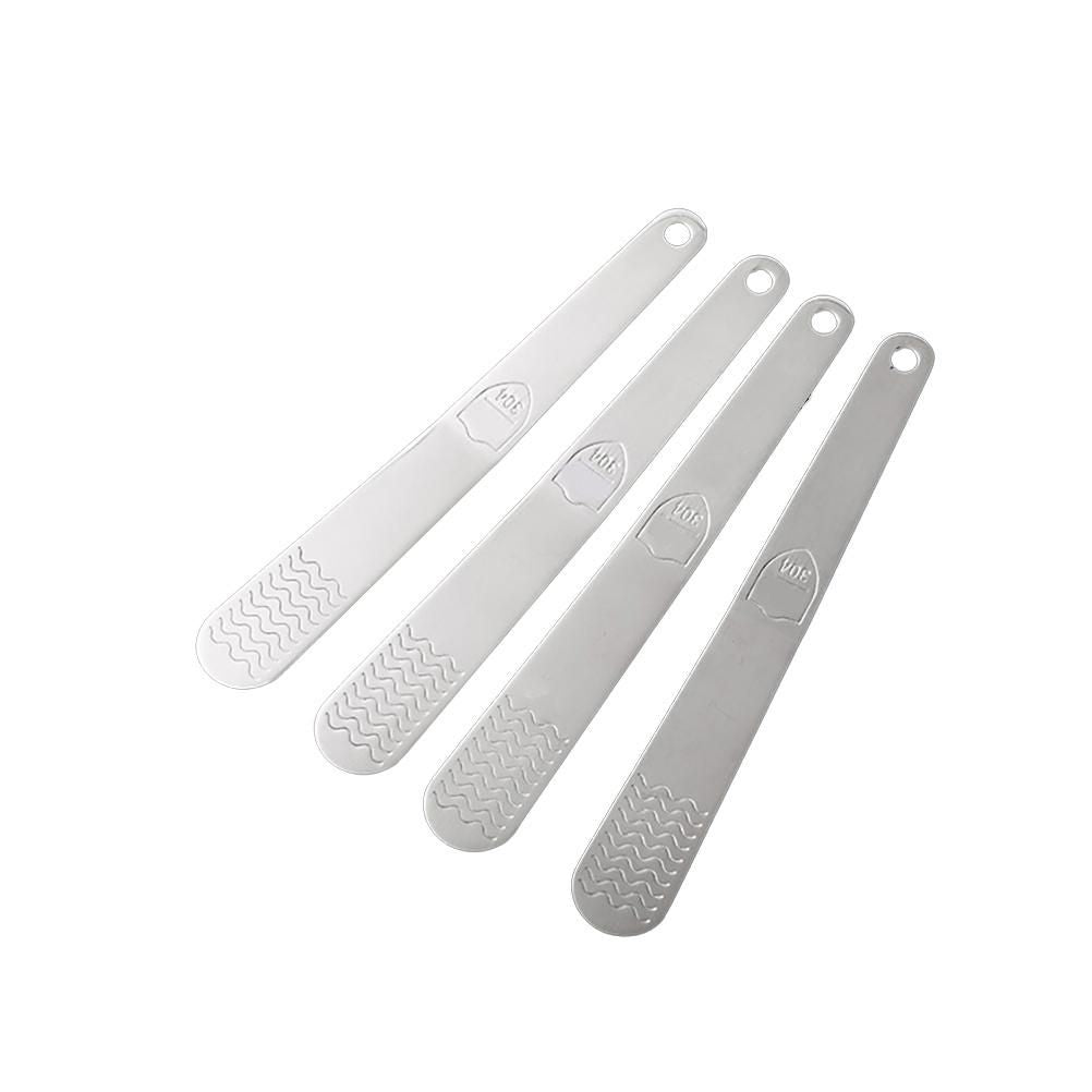 Stainless Steel Flat Spoons Stuffing Spoons Dumplings Filling Spoon for Home Kitchen Cooking Utensil
