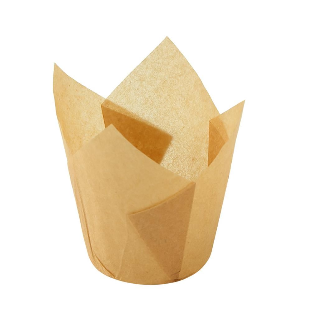 150 Pieces Mini Baking Cups Tulip Baking Cups Cupcake Liners Muffin Liners for Wedding Birthday Parties