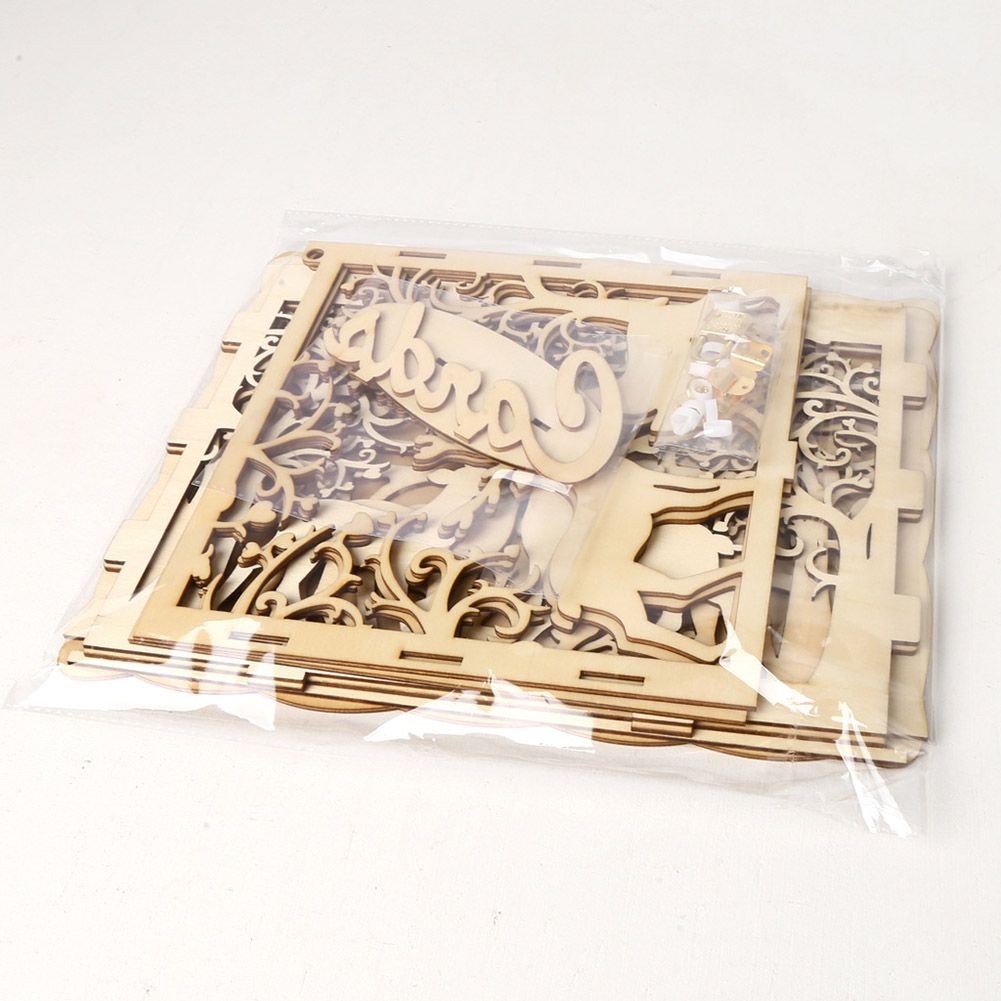 DIY Wedding Card Box Rustic Wood Card Box Gift Card Holder Card Box for Weddings Baby Showers Birthdays Graduations