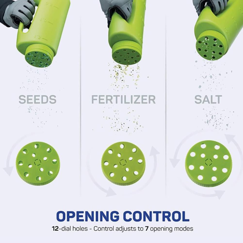 Hand Held Spreader Hand Spreader Shaker Fertilizer Salt Spreader Ice Salt Dispenser