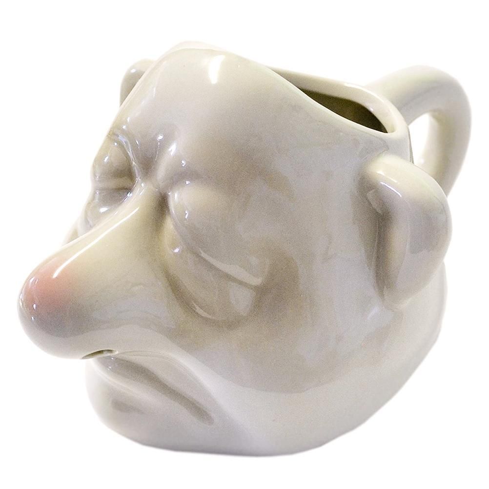 Ceramic Egg Yolk Egg White Separator Funny Egg White Separator Egg Divider Nose Egg Separator Dwarf Shape Egg Sieve Strainer