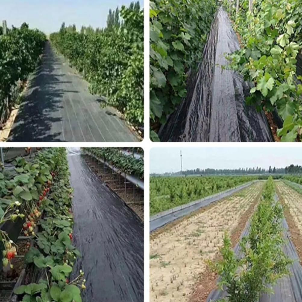 Weed Barrier Landscape Fabric Heavy Duty Ground Cover Weed Cloth Durable Driveway Cover Outdoor Weed Mat