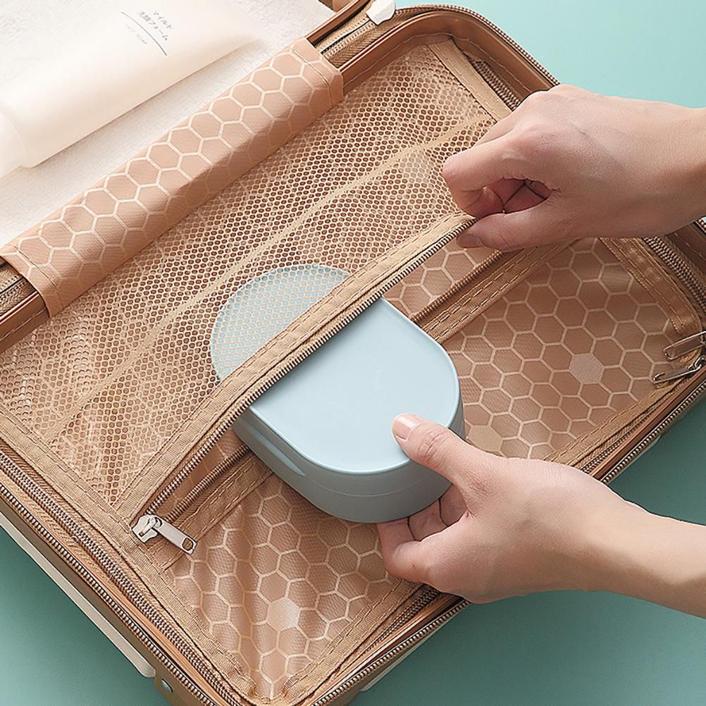 Travel Soap Case Box Holder with Lid Portable Leak Proof Soap Dish Container Soap Box Holder for Home Shower Outdoor Camping