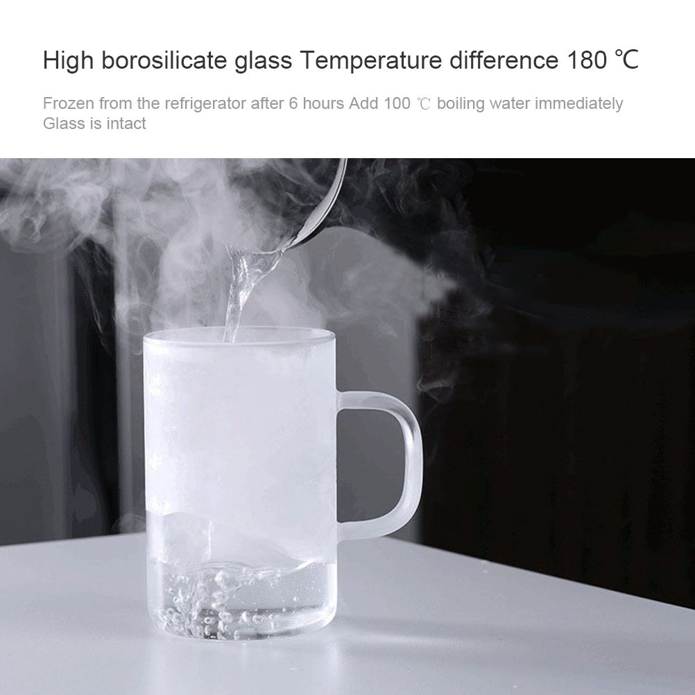 450ml Infuser Glass Tea Cup Borosilicate Glass Tea Cup with Filter and Lid