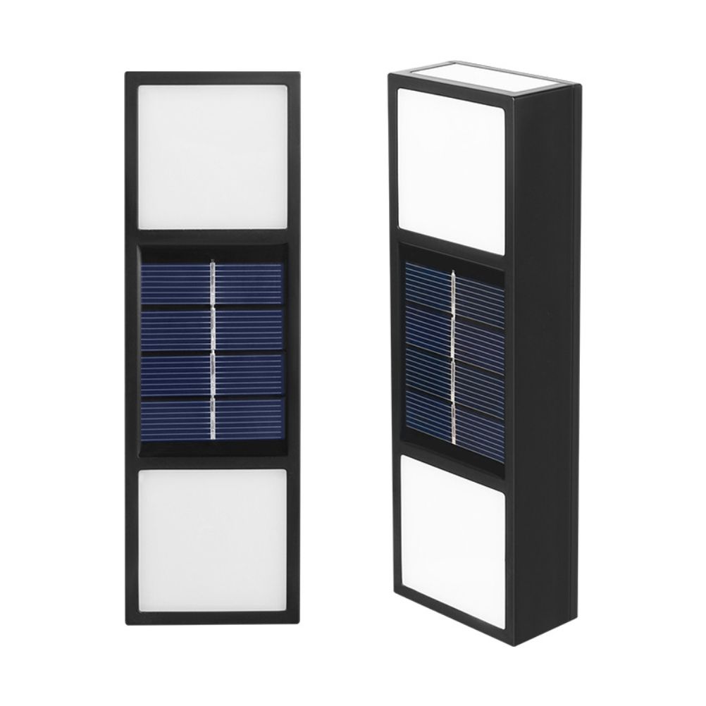 Solar Light Outdoor LED Solar Light Waterproof Outdoor Solar Wall Light for Front Door Backyard Garage Deck