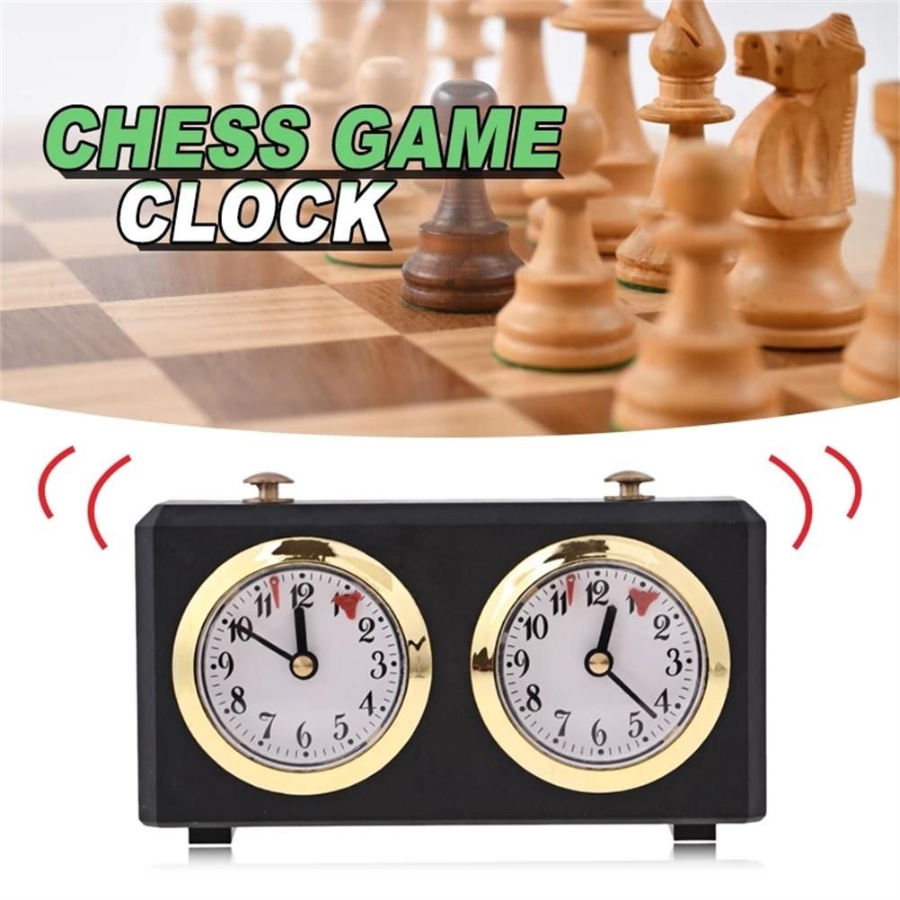 Chess Timer Chess Clock Count Up Count Down Timer International Chess Timer Clock (No Need Battery)